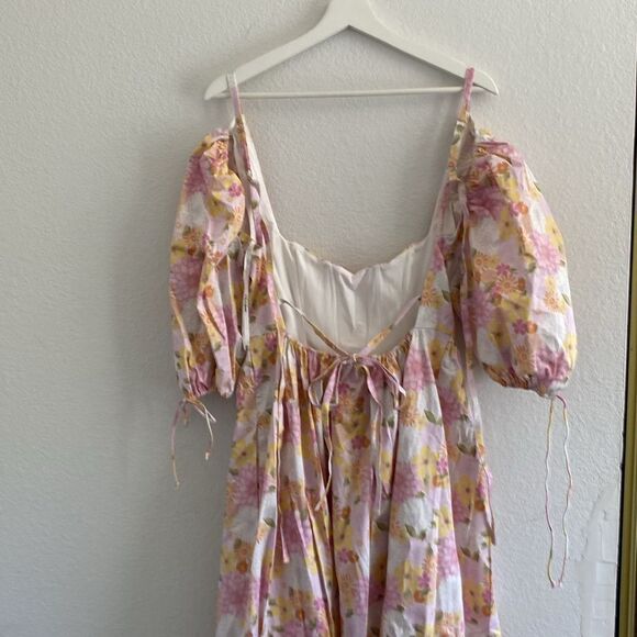 For Love & Lemons Carrie Midi Dress - Picture 7 of 9